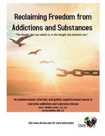 Reclaiming Freedom from Addictions and Substances flyer.